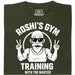Training with the Master  - Hoofdaanzicht T-Shirt Donkergroen