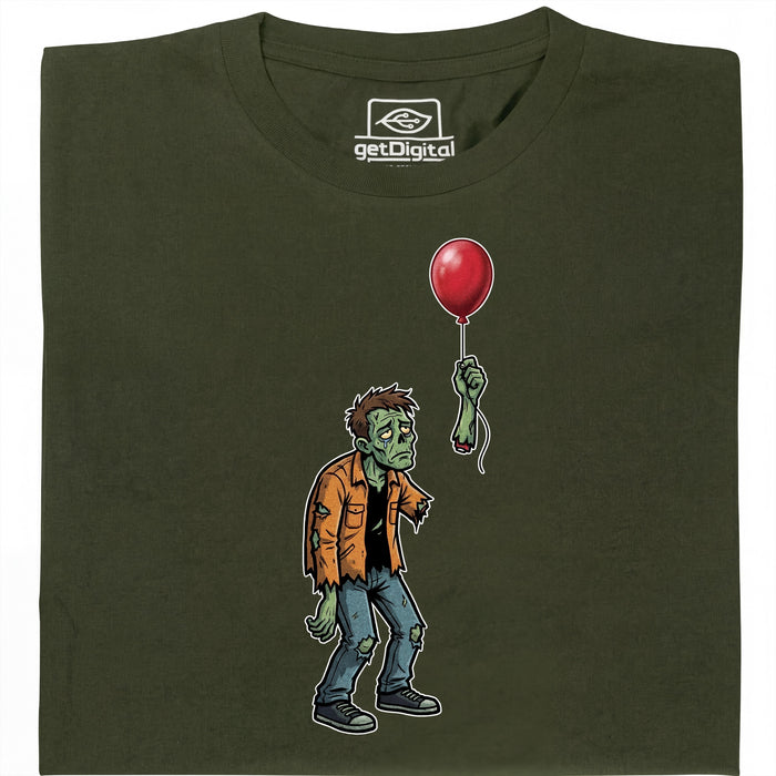 Zombie Problems - Vista principal Camiseta Verde Oscuro