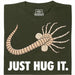 Just Hug It - Vista principale T-shirt Verde Scuro
