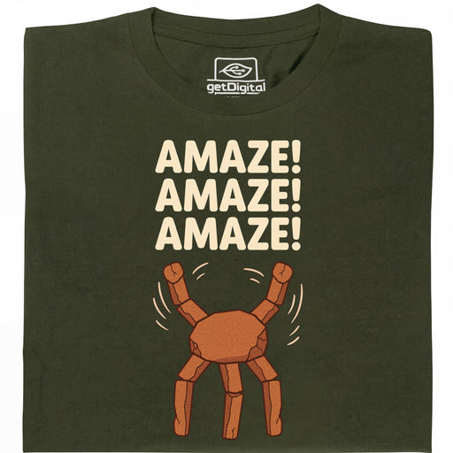 Amaze Amaze Amaze - Vue principale T-Shirt Vert foncé