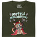 Adeptus Meowchanicus - Vista frontal Camiseta Verde Oscuro