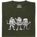 Ctrl Alt Del - Le Gang le Plus Dur du Clavier - Vue Principale T-Shirt Vert Foncé