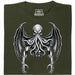 Cthulhu - De Grote Oude - Hoofdweergave T-shirt Donkergroen