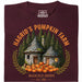 Magical Pumpkin Farm - Vista principale T-Shirt Rosso Scuro