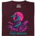 Visit Snake Mountain - Vista principale T-shirt Rosso Scuro