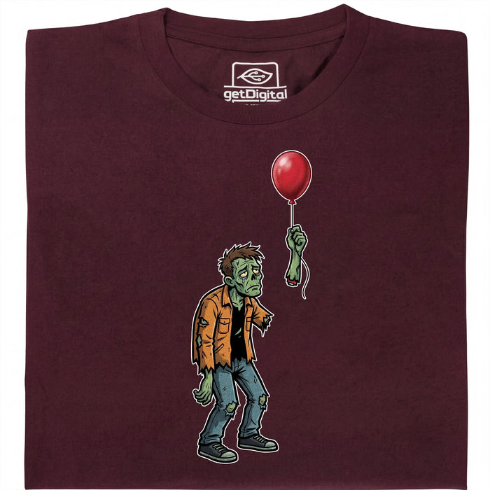 Zombie Problems - Vista principal Camiseta Rojo Oscuro