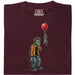 Zombie Problems - Vista principal Camiseta Rojo Oscuro