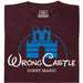 Sorry Mario - Hoofdaanzicht T-shirt Donkerrood