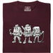 Ctrl Alt Del - Le Gang le Plus Dur du Clavier - Vue Principale T-Shirt Rouge Foncé