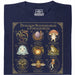 Dungeon Nourishables - Vista principal Camiseta Azul Marino