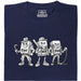 Ctrl Alt Del - Le Gang le Plus Dur du Clavier - Vue Principale T-Shirt Bleu Marine