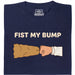 Fist My Bump - Vue principale T-Shirt Bleu marine