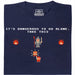 Take this Hobbit - Vue de face T-Shirt Bleu Marine
