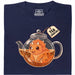 Tea-Ceratops - Vue principale T-Shirt Bleu Marine