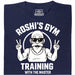 Training with the Master  - Hoofdaanzicht T-Shirt Marineblauw