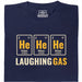 Laughing Gas - Front view T-Shirt Navy Blue