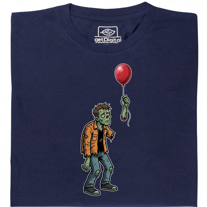 Zombie Problems - Vista principal Camiseta Azul Marino