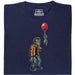 Zombie Problems - Vista principal Camiseta Azul Marino