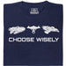 Choose Your Spaceship - Main view T-shirt Navy Blue