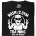 Training with the Master  - Hoofdaanzicht T-Shirt Zwart