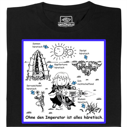 All Heretical! - Main view T-Shirt Black