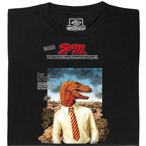 P.M. Magazin 11/1978 Der Dinosaurier in uns - Hauptansicht T-Shirt Schwarz