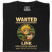 Wanted for Cucco Assault - Hauptansicht T-Shirt Schwarz