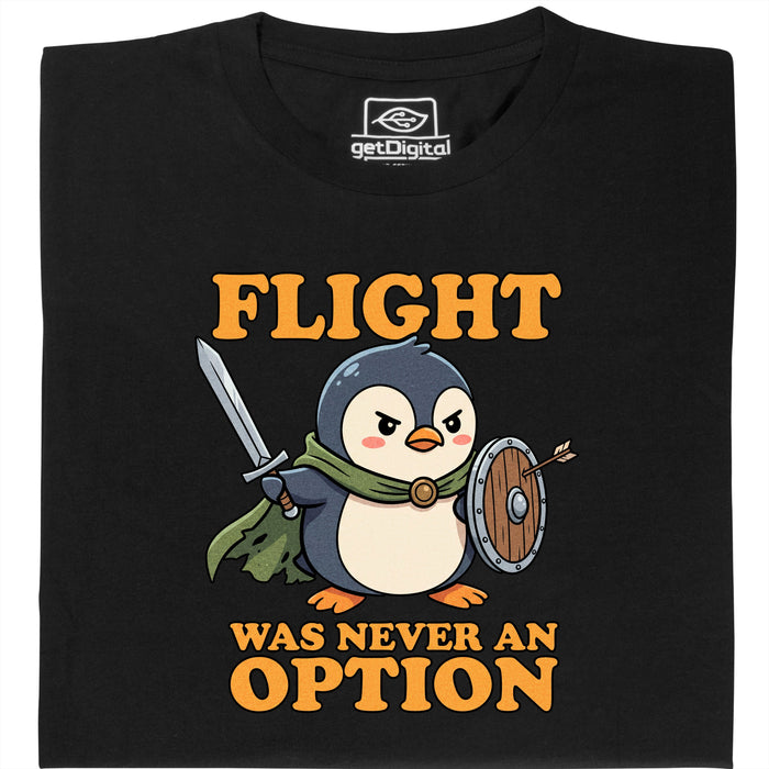 Steadfast Penguin - Main view T-Shirt Black