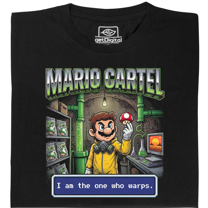 Ik ben degene die vervormt!  - Hoofdweergave T-Shirt Zwart