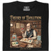 Theory of Evolution - Hauptansicht T-Shirt Schwarz