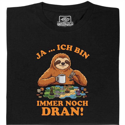 Oui… c'est toujours mon tour! - Vue principale T-Shirt Noir