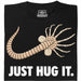 Just Hug It - Hauptansicht T-Shirt Schwarz