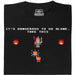 Take this Hobbit - Vue de face T-Shirt Noir