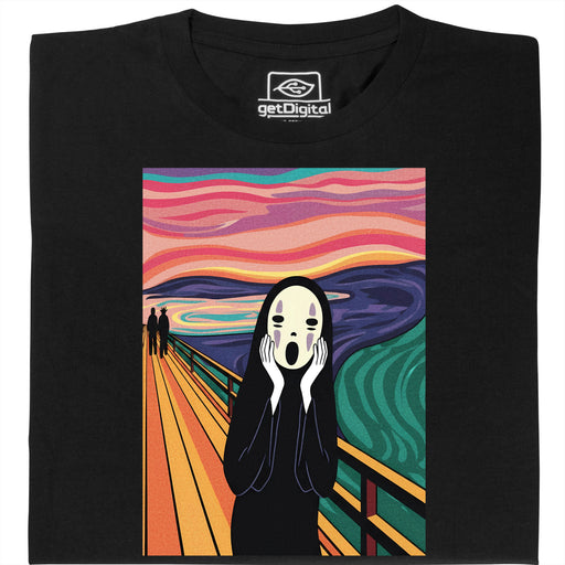 The Faceless Scream - Main view T-Shirt Black