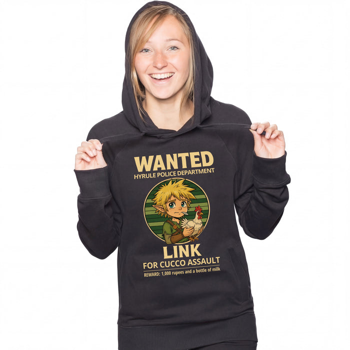 Wanted for Cucco Assault - Hoodie Frau Lara