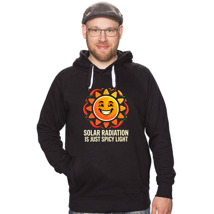 Solar Radiation Is Just Spicy Light - Hoodie Mann Basti