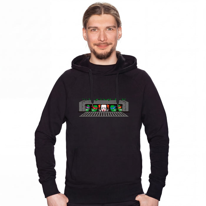 IT vs. Turtles - Hoodie Mann David