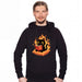 Chat Noir Lisant "Evil Plans" - Plans Maléfiques avec Style - Sweatshirt Homme David