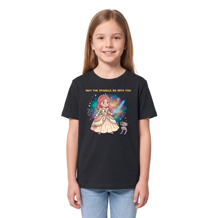 Nerdy Princess & The Galactic Sparkle - Kindershirt Model Mädchen 1