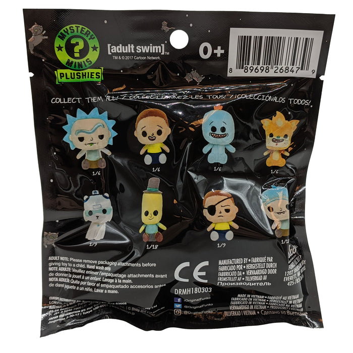 Rick and Morty Mystery Minis Plüsch-Anhänger