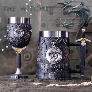 The Witcher drinking vessels