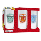 Pokémon Glass Set Starter Trio