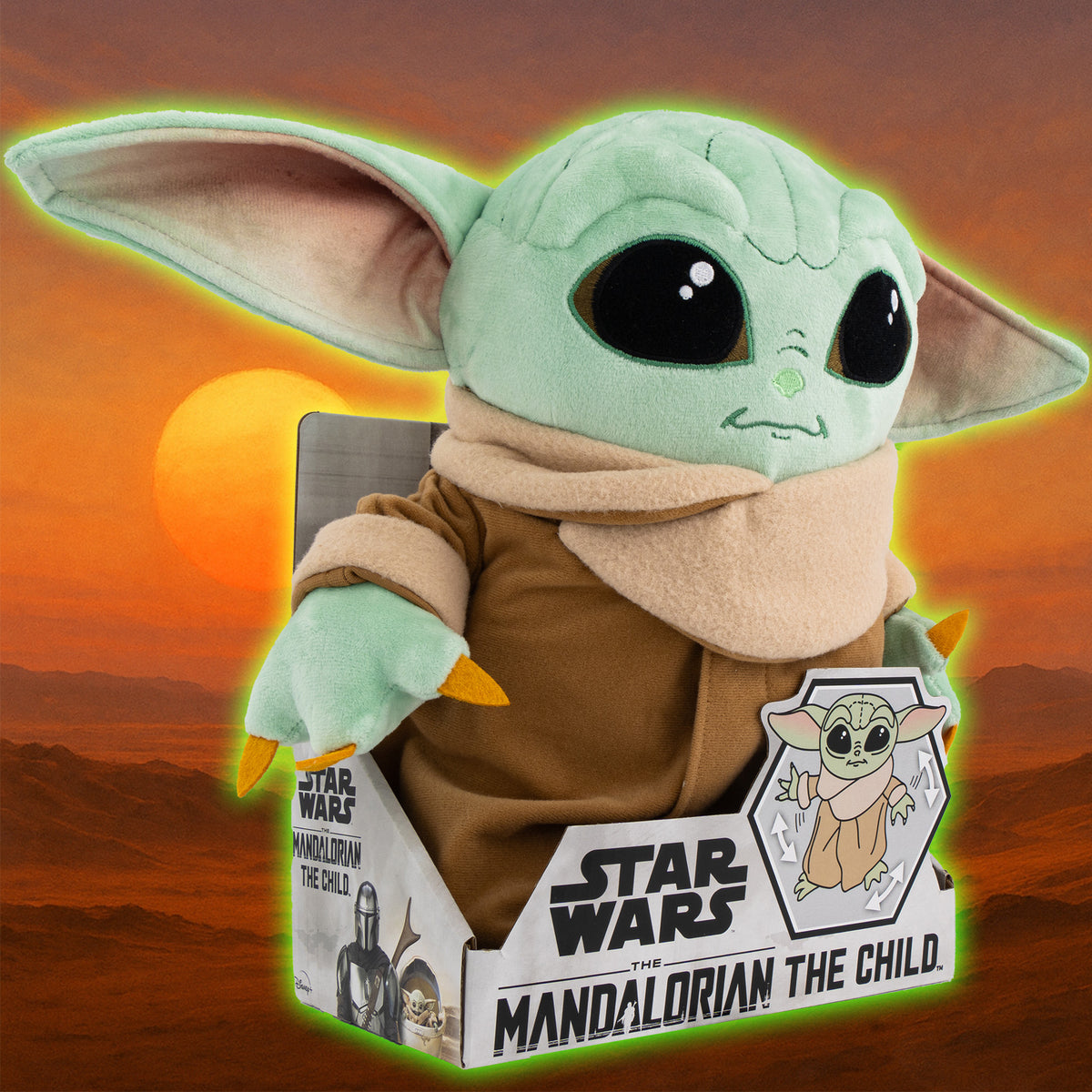 The Mandalorian Peluche Yoda Star Wars Disney Store Grogu Pupazzo