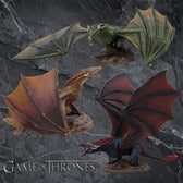 Game of Thrones dragon statues