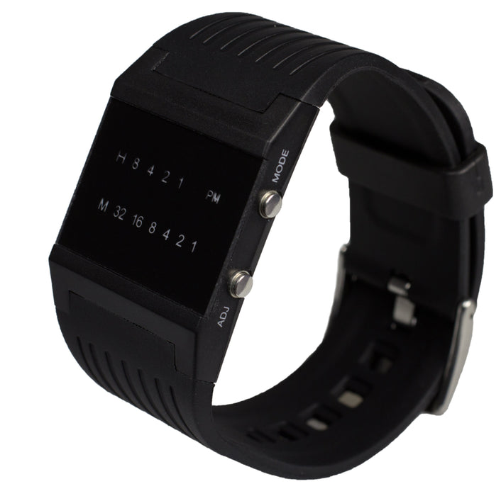 Binäre LED-Armbanduhr für Einsteiger