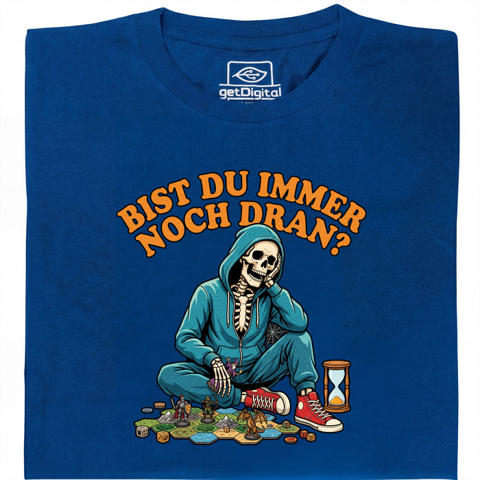 Tu joues encore? - Vue principale T-Shirt Bleu