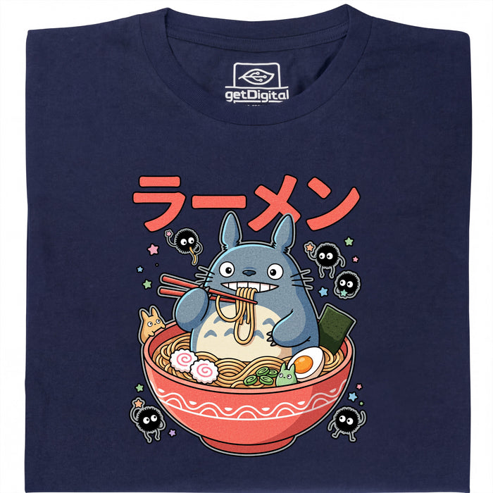 Bosgeest Ramen - Hoofdaanzicht T-Shirt Marineblauw