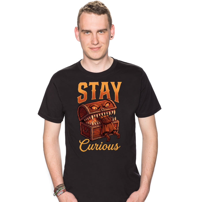 Stay Curious - Camiseta Hombre Colin