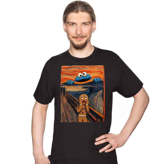 The Scream - Cookie Monster Edition - T-Shirt Man David