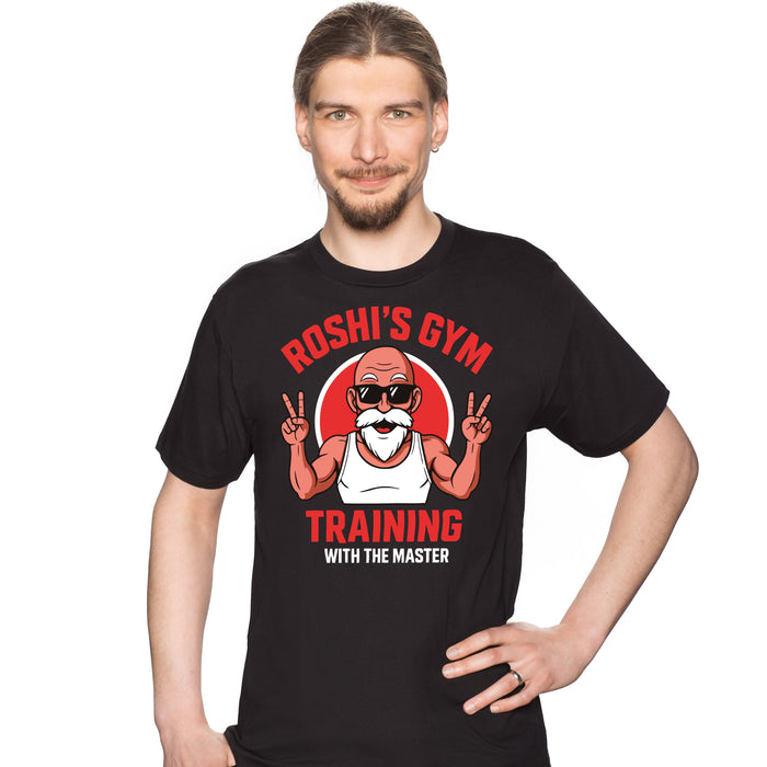 Training with the Master (Colourized) - T-shirt Homme David